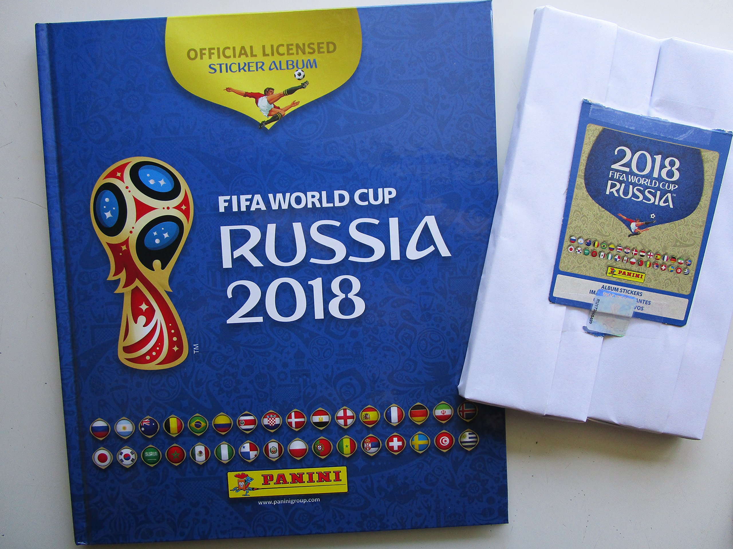 2018ワールドカップロシア パニーニ　ステッカー　682枚コンプリート　希少品 Amazon.com: Hard Cover Book + Complete Collection Panini 2018